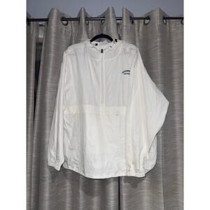 Champion Jacksonville University Packable Windbreaker Jacket White 2XL